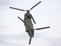 The attitudes reached by the Chinnook are a source of wonder for the crowd