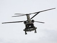 Jason waves from the rear ramp with a huge foam hand