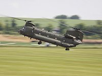 The rear wheel touchdown and runback, at speed!