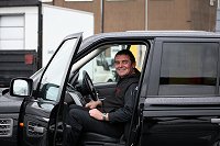 Dave and Andy were grateful for their new Range Rover team vehicle in the appaling weather!