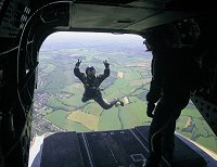 The Tigers drop from the rear door