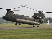 A quick stop landing, under fire!