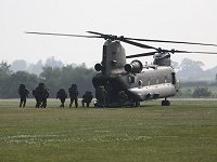 The troops re-embark quickly and efficiently