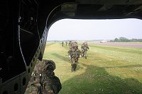 The Loadmaster's eye view of the troops