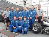 The Team were invited to visit West McLaren Mercedes and were shown around their Formula 1 car