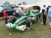 The Jaguar Formula One Team was also at Goodwood, along with many of the others