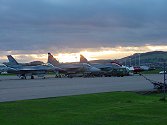 Part of the Leuchars display line