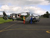 Two of the Gazelles had to refuel at Carlisle