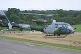 Lifting off to return to Middle Wallop....