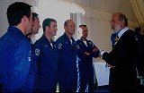 After the display the Team met the guest of honour, HRH Prince Michael of Kent