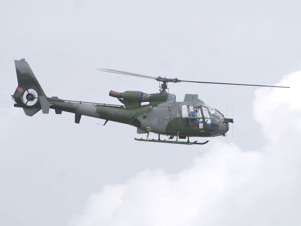 ....which also allows a close up look at the Gazelle, in this case, Dave's.