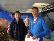 ....Jim Steele was working hard....