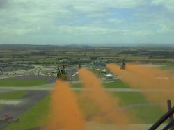 Smoke on, running in