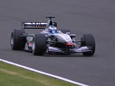 Mika Hakkinen lead the race almost from the first, and won with ease