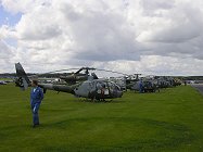 The team at the trackside.