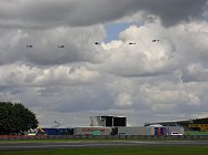 The display over the track.