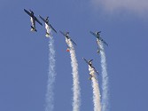 The Yak-50s of the Aerostars were also a highlight of Sunday's show