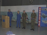 Team Manager Major Colin Dunscombe also introduced some of the ground personnel, including Captain Jennie Shaw, the Deputy Manager who will be commentating at the displays this year