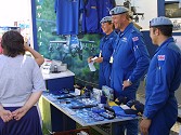 ....as Colin and the rest of the groundcrew did roaring trade in Team souvenirs