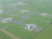 Waddington is home to both E-3D and Nimrod aircraft