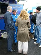 The stand was busy with visitors all day