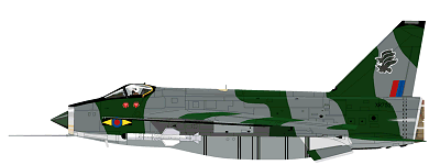 No 11 Sqn Lightning F-6