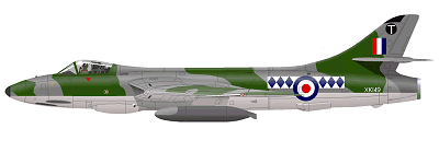 No 14 Sqn Hunter F-6
