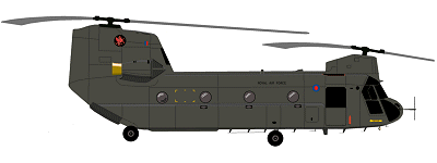 No 18 Sqn Chinook HC-2
