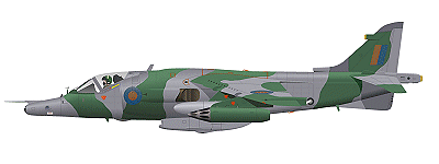 No 20 Sqn Harrier GR-3