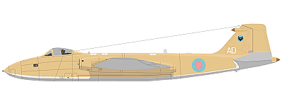 No 39 Sqn E.E. Canberra PR-9
