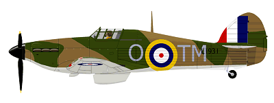 No 504 Sqn Hurricane Mk-1