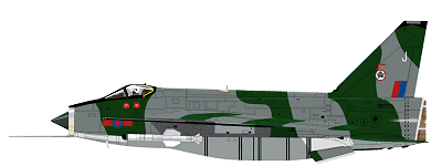 No 5 Sqn Lightning F-6