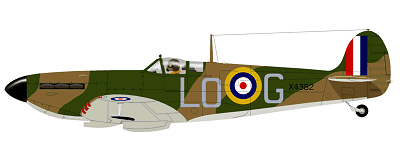 Supermarine Spitfire Mk 1a 602 Sqn