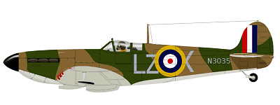 Supermarine Spitfire Mk 1 66 Sqn