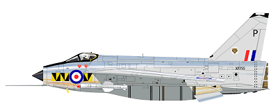 No 74 Sqn Lightning F-6