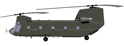 No 7 Sqn Chinook HC-2