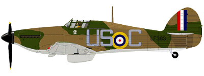 Battle of Britain Memorial Flight Hurricane Mk-IIC