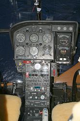 The Alouette instrument panel
