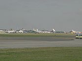 Just a small part of the huge flight line that is RIAT!