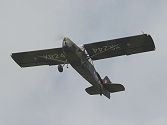 ....followed by Peter in the Auster.